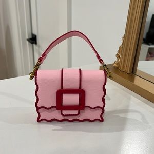 NEW CHARLES & KEITH MICRO PINK BAG